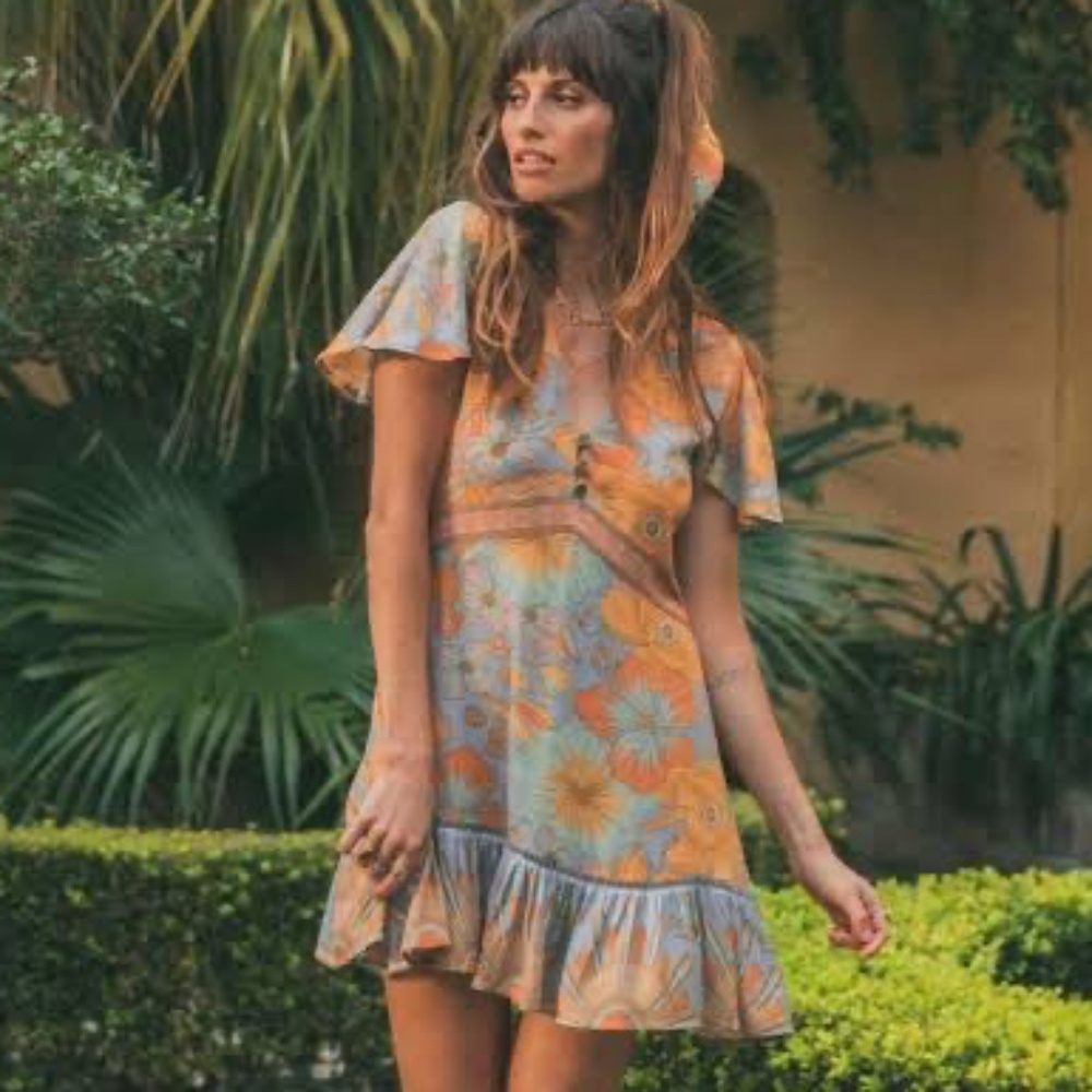 Nine Lives Bazaar Banjo mini dress